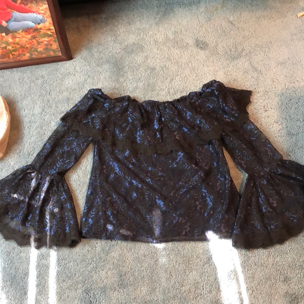 Off the shoulder beautiful lace top